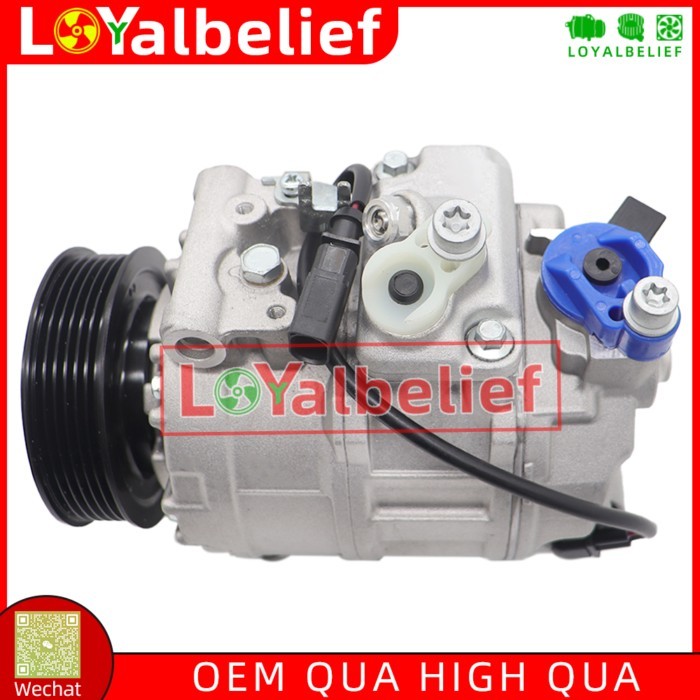NEW AC A/C Compressor For Audi Q7 4L Volkswagen TUAREG 3.0 7L6820803F 7P0820803N 7L6820803J 7P08208