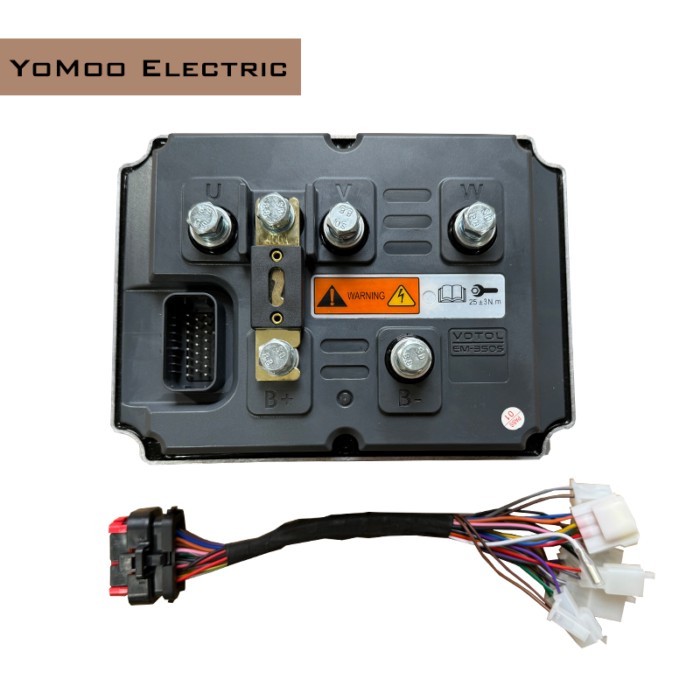 VOTOL EM350S BLDC Sine Wave Controller 72V Boost 600A 10KW-12KW For Hub Mid-Drive Motor