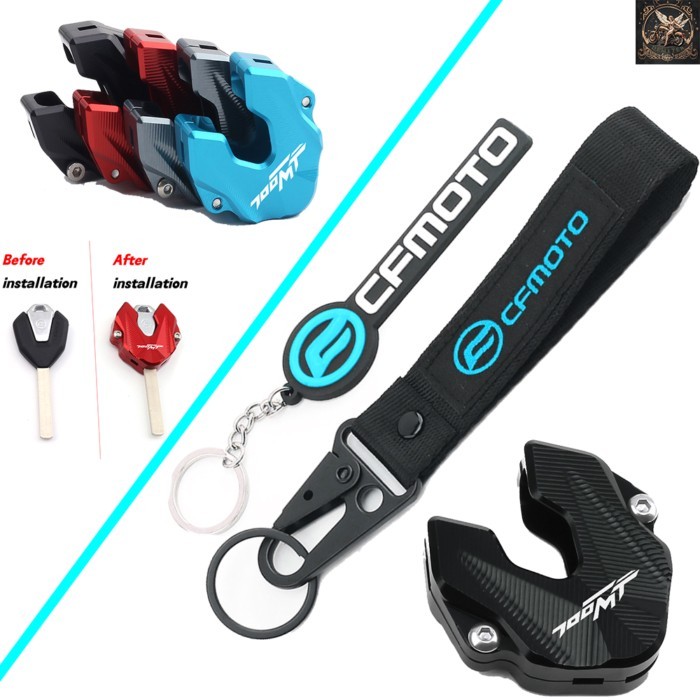 Key Case Cover Shell For CFMOTO 700MT MT700 700-MT MT-700 700 MT Motorcycle Keychain Keyring Embroi