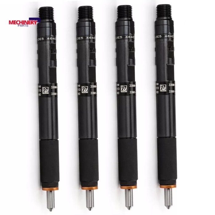 Set of 4 Fuel Diesel Injector EJBR03701D 33801-4X810 33801-4X800 For Hyundai Terracan Kia Sedona Ca