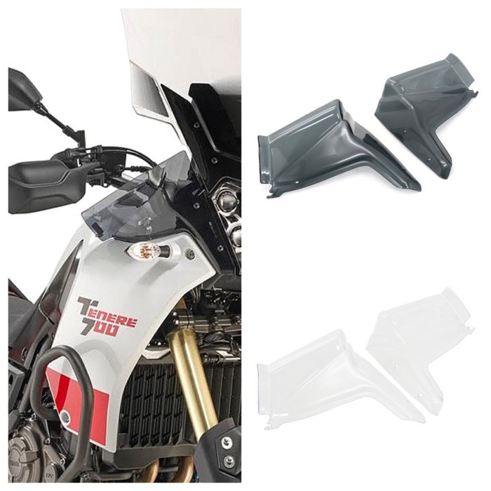Motorcycle Acrylic Handguard Hand Shield Windshield For Yamaha Tenere 700 TENERE700 XT 700Z XT700Z