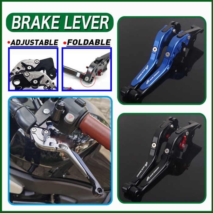 For Yamaha TRACER 9/GT/900/900GT 2021-2024 Accessories Brake Lever Clutch Lever Set Adjustable Fold