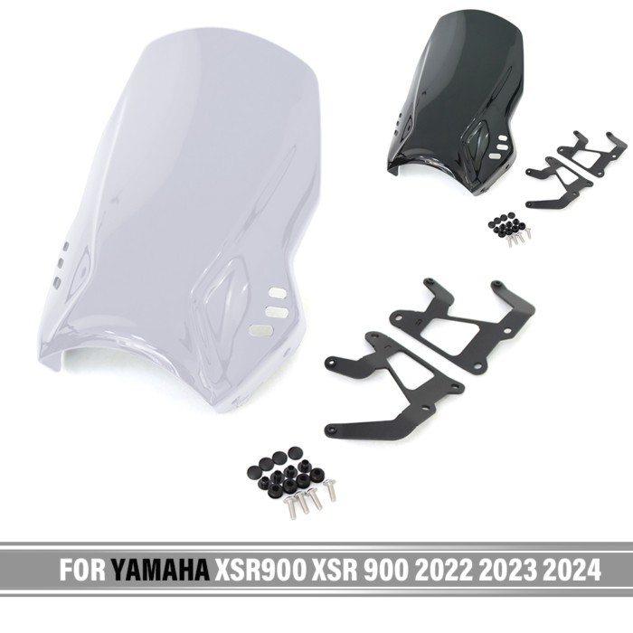 For Yamaha XSR900 XSR 900 2022 2023 2024  XSR900 Windshield Windscreen Visor Wind Deflector Shield