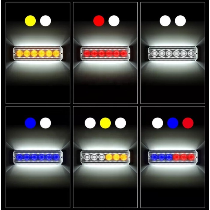 OVOVS Other Car Light Accessories Led Lamp Car Strobe Flash Light Emergency Vehicle Strobe Light