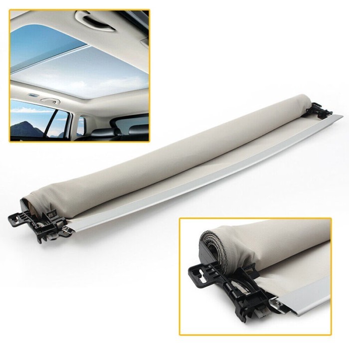 Car Sunroof Sun Shade Cover Curtain 7P0877307A For VW Touareg 3.0T 3.6L 4.2L Cayenne 92A 4.8T GTS 2