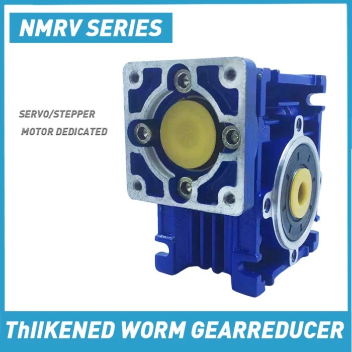 NMRV030 Worm Gear Reducer Stepper Motor Servo Special RV Square Miniature Belt Motor Reducer Gearbo