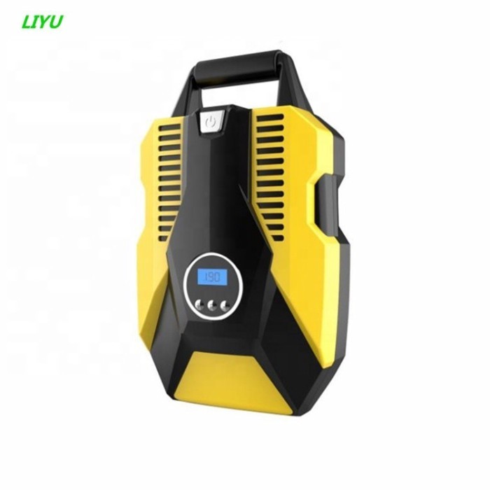 Car Portable Air Compressor Tire Inflator Car Tire Pump 150 PSI Tire Inflator DC12 V Auto Air Pump