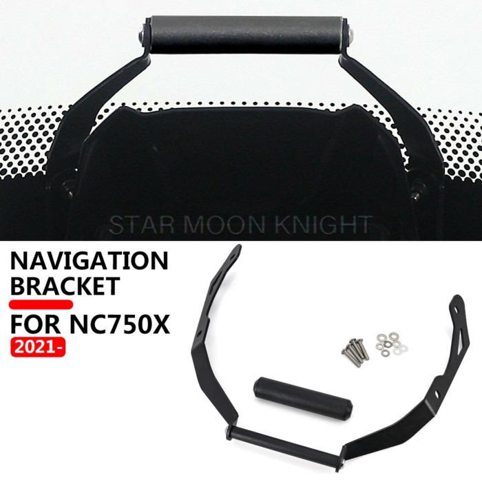 Motorcycle Accessories GPS SMART PHONE Windshield Navigation GPS Plate Bracket Adapt Holder For Hon