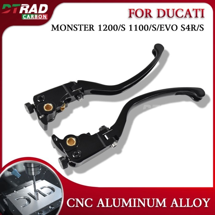 Adjustable Articulated Short Long Brake Clutch Lever For DUCATI Monster 1200 1200S 1100 1100S 1100E
