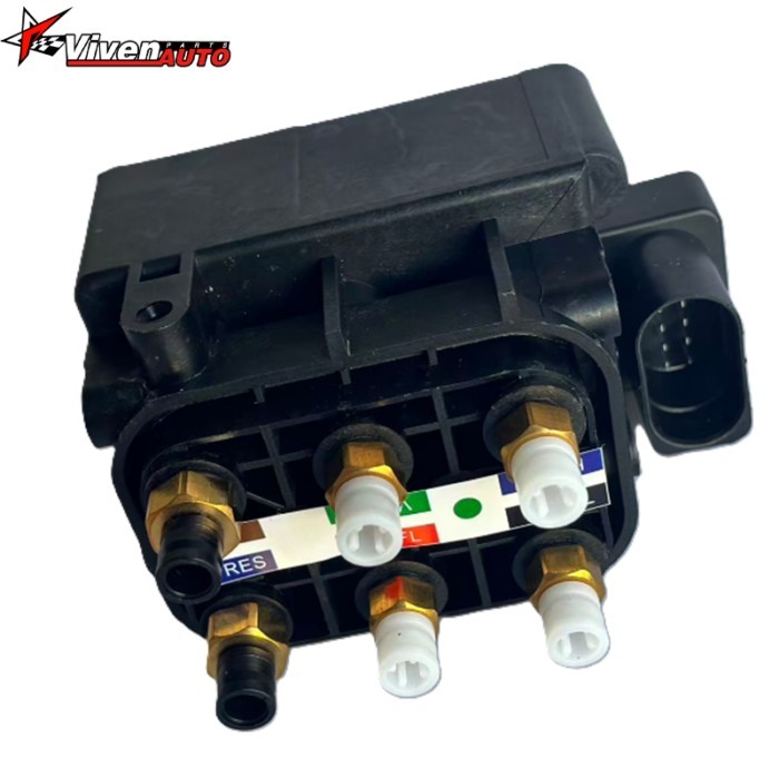 4H0616013 4H0616013C Automotive Parts Air Suspension Solenoid Valve Block For Audi A6 A7 A8L RS6 S6