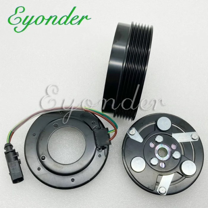 AC A/C Compressor Clutch for AUDI A3 8L VW GOLF 4 1J SHARAN 7M SKODA OCTAVIA A4 7M3820811A 7M382081