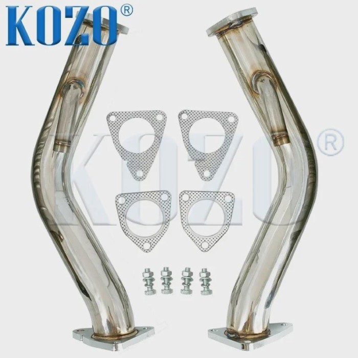 Downpipe For Infiniti G35/350Z 370Z G37 Coupe VQ37HR VQ35HR Q50 Q60 3.7L V6 3.5