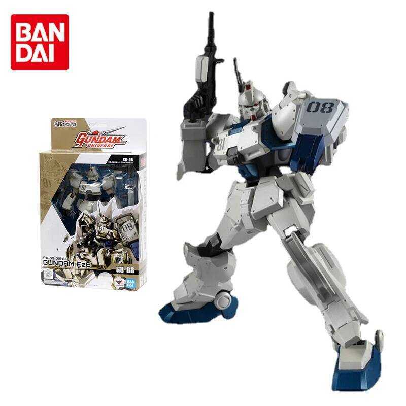 Bandai Gundam Model Kit Anime Figure UNIVERSE 08TH MS TEAM RX-79 Ez-8 Gundam Genuine Model Action T