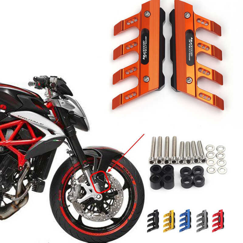 เหมาะสําหรับ Agusta MV Agusta Brutale MV800RR ดัดแปลงป้องกัน Mudguard Shock-Absorbing Shock-Resist