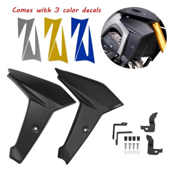 Motorcycle Radiator Side Panel Protector Cover Fairing for Yamaha MT09 FZ09 FJ09 MT09 FZ-09 FJ-09 2
