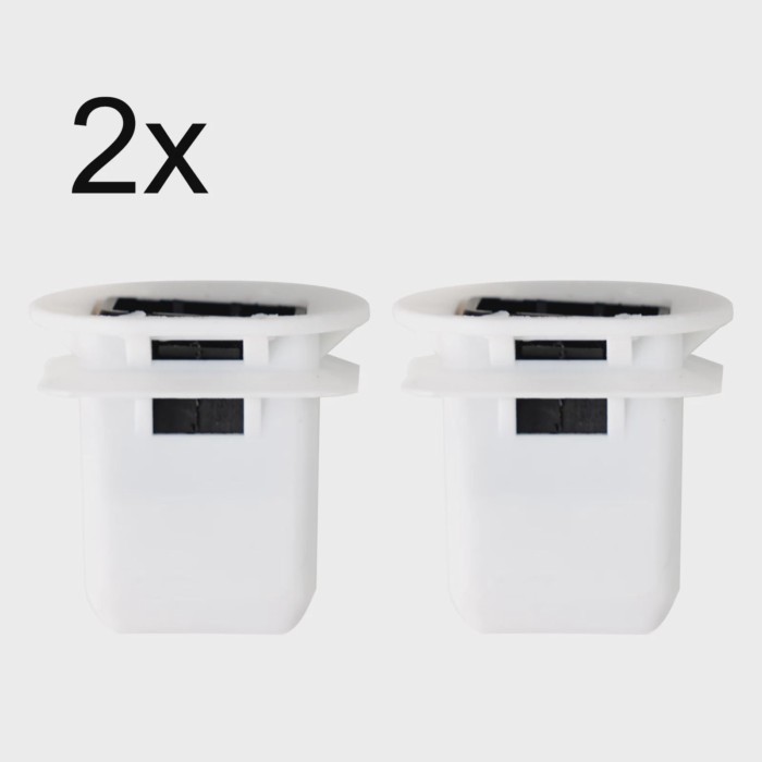 2 Pcs Rear Seat Frame Cushion Pad Fastener Clips Retaining Bracket  For Insignia A & B For Chevrole