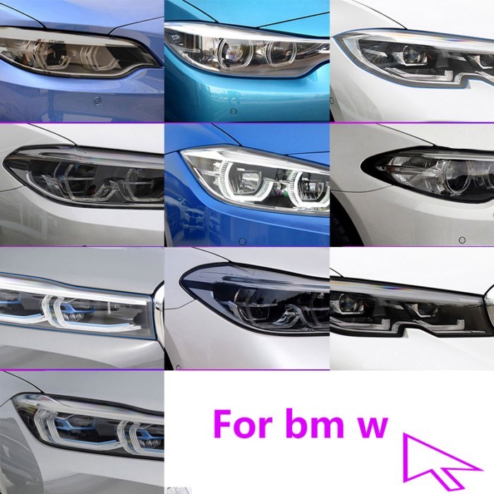 2Pcs Car Covers Headlight Protective Film For bmw G20 F36 G30 G32 G80 F34 F80 F82 GC F36 F10 m3 m4