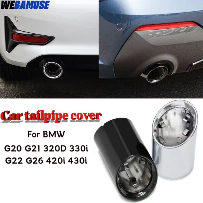 For BMW 3 Series G20 G21 320D 330i 320i 4 Series G22 G26 420i 430i Muffler Tailpipe Replacement Exh