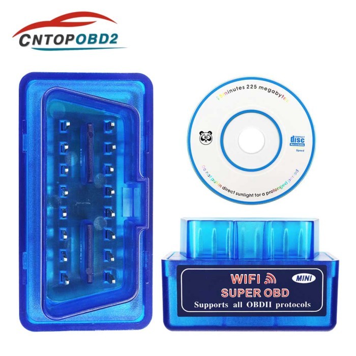 Super Mini ELM327 WIFI V1.5 Bluetooth OBD2 Scanner Elm 327 V2.1 Code Reader ODB II Car Diagnostic T