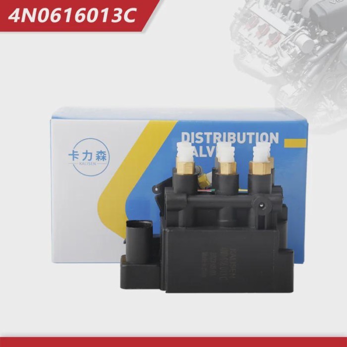 1PCS Air Suspension Compressor Solenoid Valve Block 4N0616013 4N0616013A 4N0616013C For AUDI A8L D5