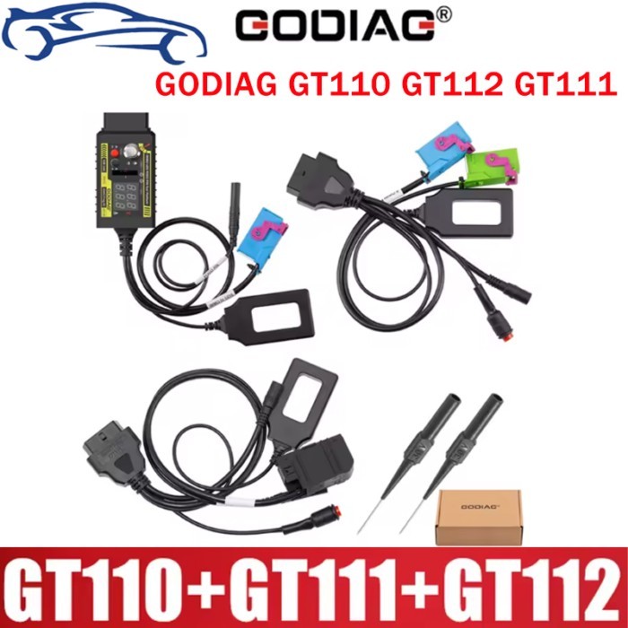 2025 New GODIAG VAG Test Platforms GT112 K-Line and GT111 CAN-Bus and GT110 CAN-Bus UDS With Pogo P