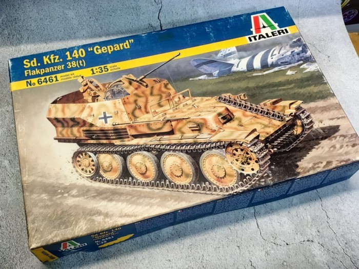 ITALERI 135 Sd.Kfz.140 Gepard 6661 โมเดลประกอบรถถังพร้อมสต็อก