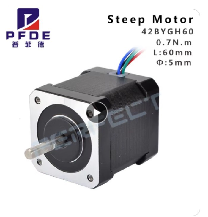 42BYGH60  0.7N.mHigh torque 42 Stepper Motor  60M (17HS4401) 2 PHASE 4-lead Nema17 motor 1.5A 0.8N.
