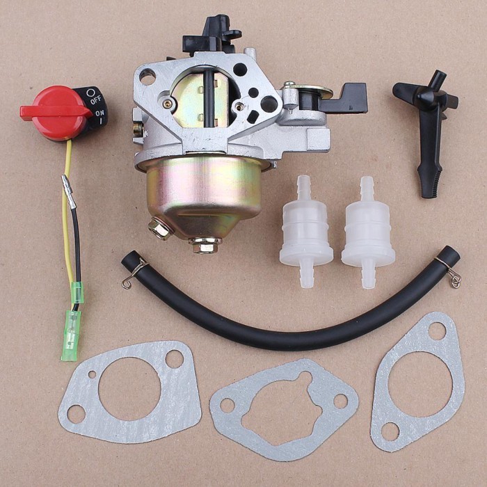 Carburetor Kit for Honda GX240 GX340 GX390 8HP 11HP 13HP 188F 16100-ZF6-V01 Gas Engine Motor Genera