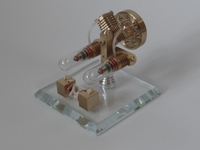 Stirling Engine Model External Combustion Engine Micro Generator Mini Steam Engine Model Gift