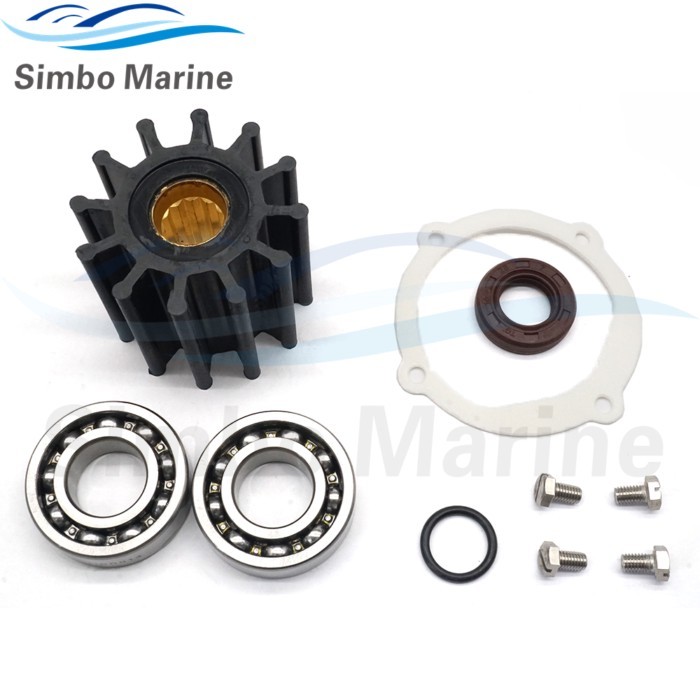 Johnson Sea Water Pump Repair Service Kit Impeller 09-812B-1 F6B-9 10-24232-1