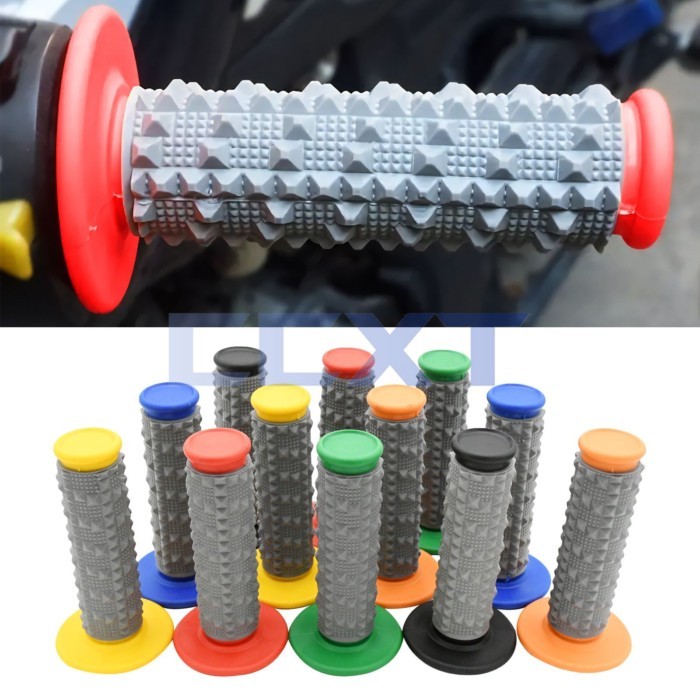 อุปกรณ์เสริมรถจักรยานยนต์ออฟโรดจับอนุภาคยางกันลื่นฝาครอบมือจับ Possell M5 Kevis North Sea High Sai U