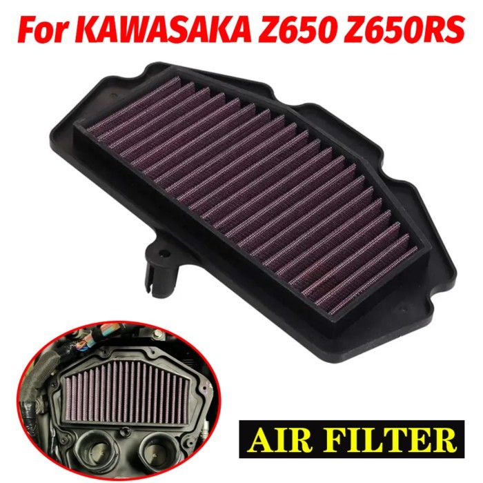For Kawasaki Z650 2017 - 2024 ER650 Z 650 RS Z 650RS Z650RS 2022 2023 Accessories Air Filter Elemen