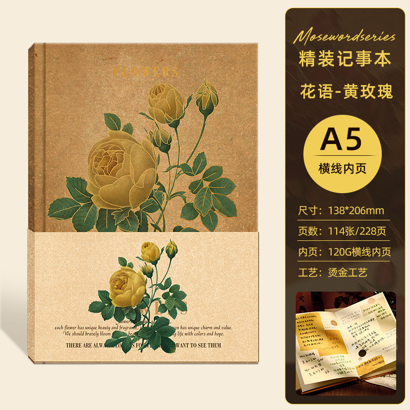 Sifang Partner วรรณกรรมย้อนยุคหนาหน้าภายในเรียงราย Notepad ของขวัญนักเรียนเครื่องเขียนสมุดบันทึก