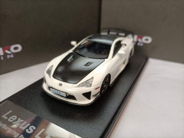 Peako 1 43 Toyota Lexus Lexus Lexus Supercar รุ่น Lexus LFA Package สีขาว
