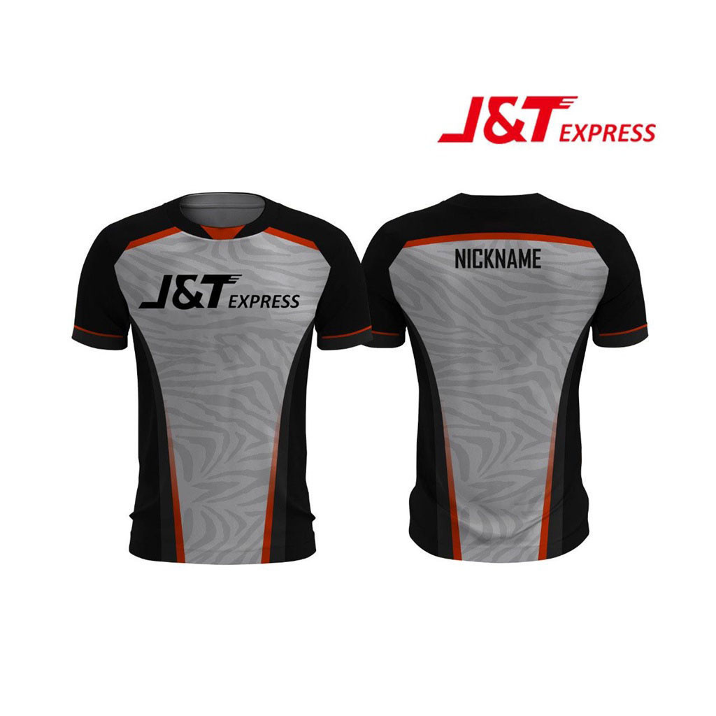 Tshirt J&t Express Red Sublimation / Aa Baju J&t Red Microfiber Big Plus Size / J&t Shirt