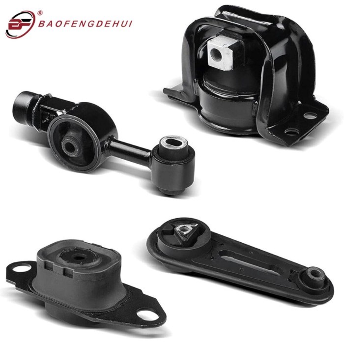New 4PC Engine Motor Trans Mounts For Nissan Versa Cube 1.8L l4 2007-2012 11210-ED800 11350-ED80D 1