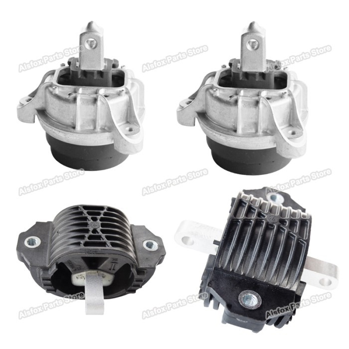For BMW 528i 535i 640i 740i 740Li Left And Right Engine Motor Transmission Mount Bracket Support Se