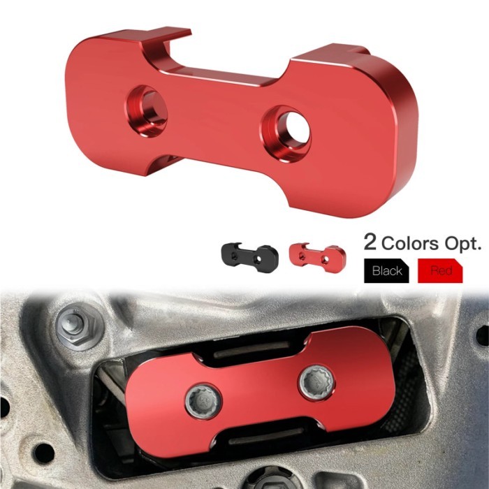 BEVINSEE Aluminum Transmission Mount Insert for Audi B9 for Audi A4 S4 A5 S5 SQ5 Allroad 2.0T 3.0T