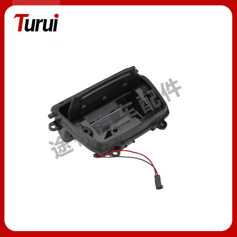 51169206347ที่เขี่ยบุหรี่ควบคุมกลางในรถยนต์พร้อมซับสีดําเหมาะสําหรับ BMW 5 Series F10 F18