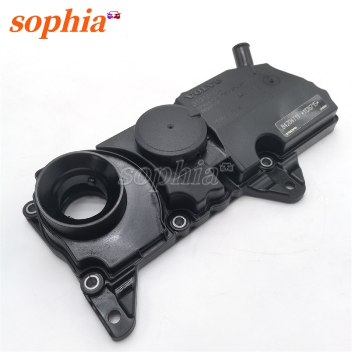 31670210 Car Engine PCV Oil Trap Valve Rocker Cover For Volvo V60 S60 XC90 V90 2.0L B4204T47 321400