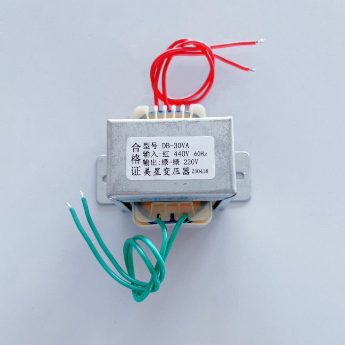 DB30VA 440V ถึง 220V ขนาดเล็ก Marine Transformer Meixing Electronics Power 30W