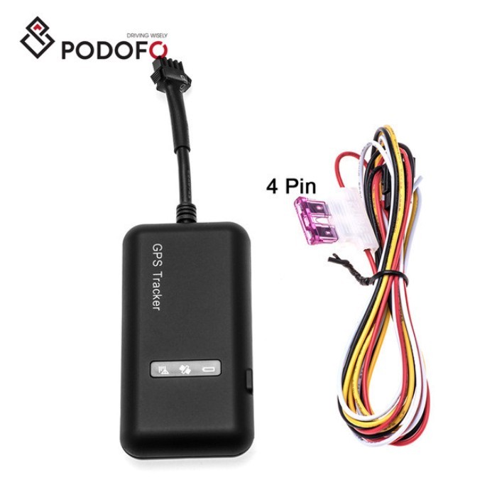 Podofo Mini Car GPS Tracker TK110 Realtime GSM GPRS GPS Locator Vehicle Tracking Device Google Link