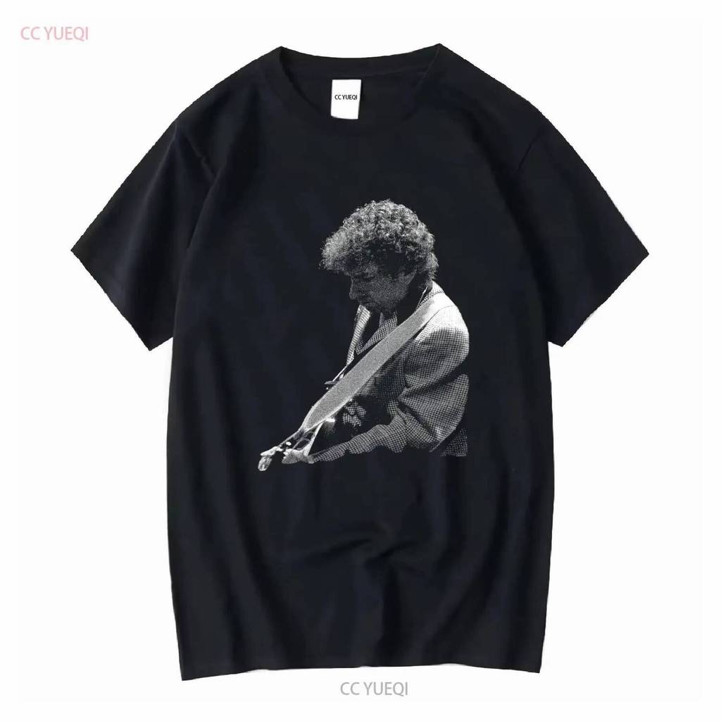 เสื้อ T-shirt Vintage XL สีดำ 90s Bob Dylan & Neil Young ลายทางดนตรีคลาสสิก