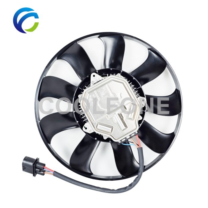 COOLFONE Electric Cooling Fan for AUDI A6 A7 A8 Q7 Q8 RS6 VW Touareg PORSCHE CAYENNE 955 2018- 8W09