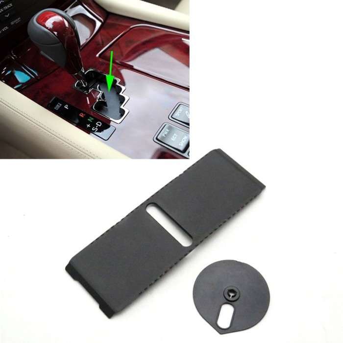 For Lexus LS460 LS460L LS600H LS600HL 2006-2012 Car Gear Shift Lever Box Panel Rubber Dust Cover 35