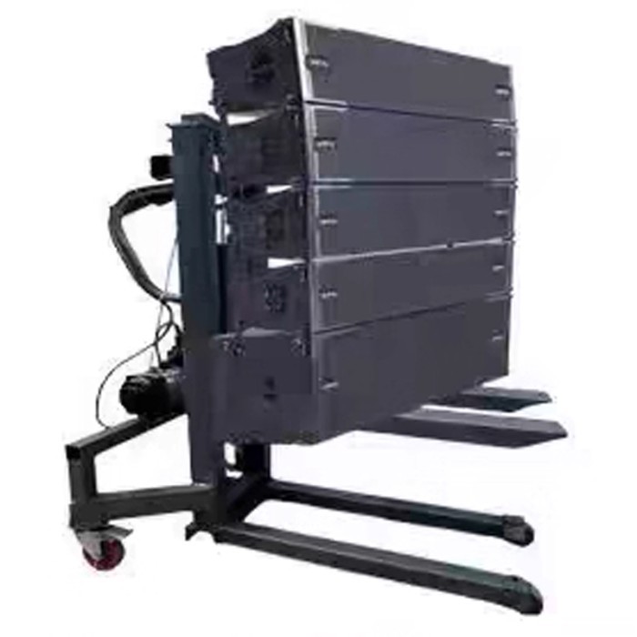 1.2M/1.6M Electric forklift Portable small loader Lighting and audio transporter Air box electric s