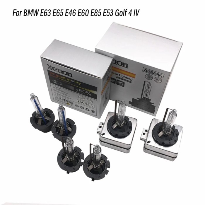 2X D2 D2S 4300K 6000K 8000K D1S D3S D2R D4 D4S D4R D1R D3R D5S car Xenon HID Bulb Lamp for BMW E63