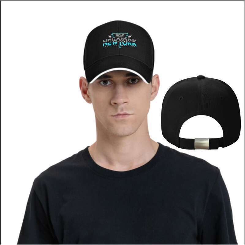 หมวกกีฬาสำหรับเบสบอลและกิจกรรมกลางแจ้ง ดีไซน์โมเดิร์นเรขาคณิต พิมพ์ DTF พร้อมบริการปรับแต่งฟรีโลโก้ 