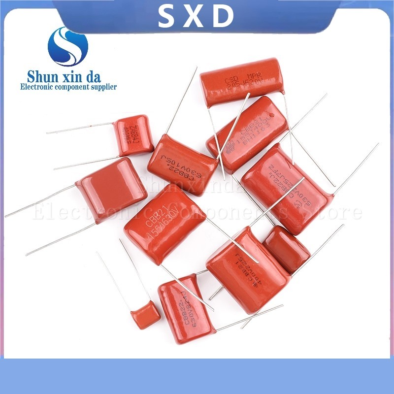 10PCS CBB 250V 0.1UF 0.22UF 0.47UF 1UF 2.2UF 4.7UF 10UF 10U 103J 104J 224J 447J 684J 105J 225J 475J 