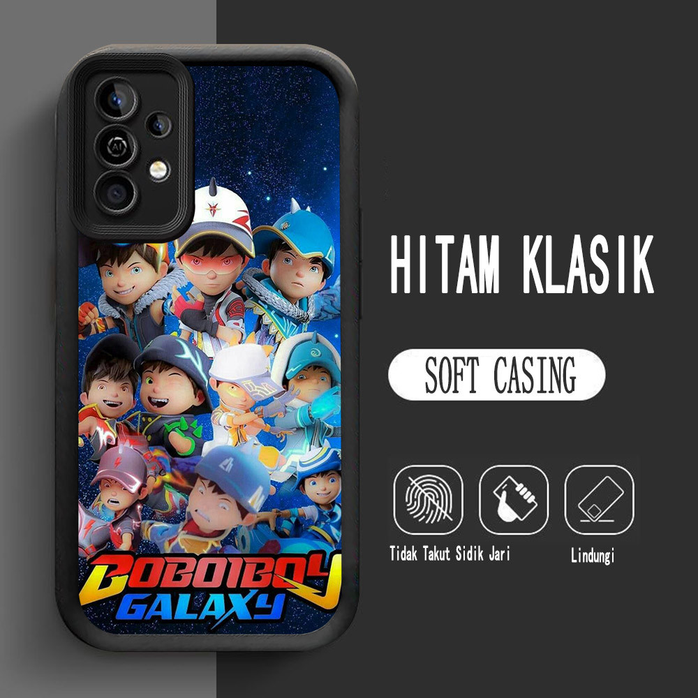 Y-7 Bobiboy Gal ปลอกซิลิโคนสําหรับ Samsung A15 A54 A56 A16 A24 A14 A36 5G กรณี
